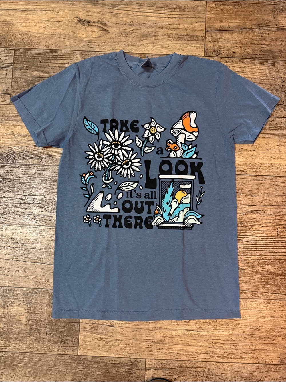 NEW Nature Backs It’s All Out There Graphic Tee
